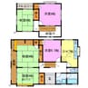 希望ヶ丘3丁目貸家 5DKの間取り