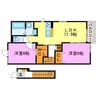 Prosperity 2LDKの間取り