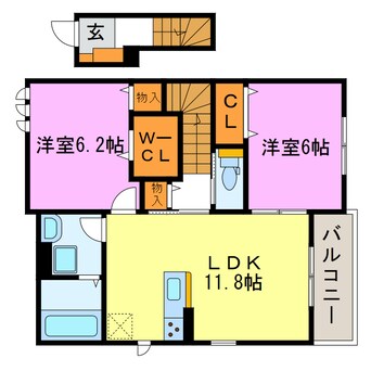 間取図 グラン・ルミエール