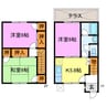 テラスハウス和 3Kの間取り