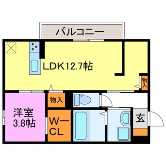 間取図 Maison Clair