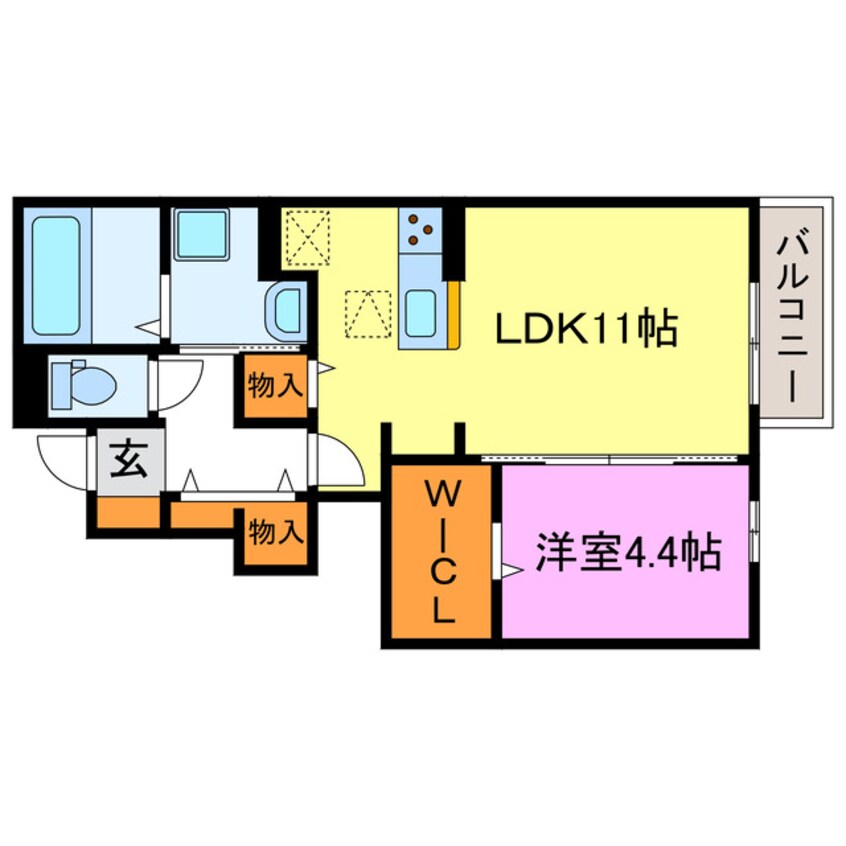 間取図 アリビオ西内貴