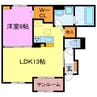 ヴェール　フォレ 1LDKの間取り