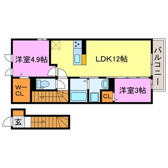 間取図 コットンハウスⅤ