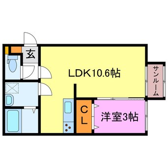 間取図 フィオーレ