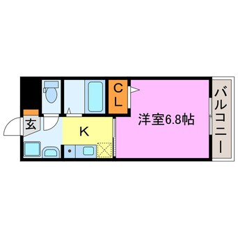 間取図 メゾン小西梅影Ⅴ