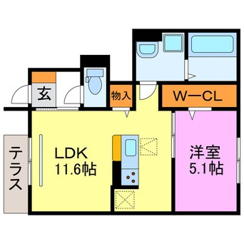 間取図 モンブルグ