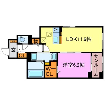間取図 レアージュ