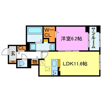 間取図 レアージュ