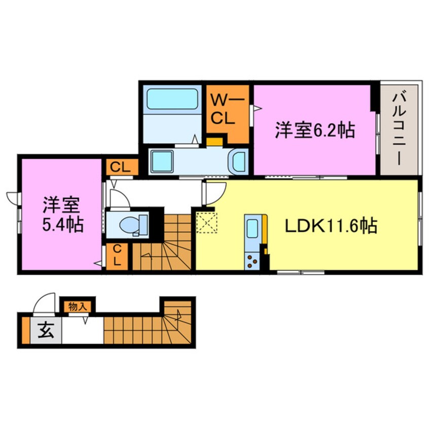 間取図 ブライトピアニー