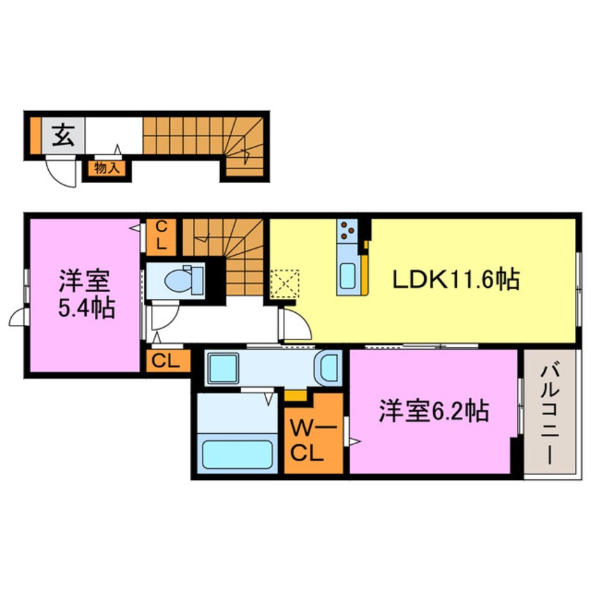 間取図 ブライトピアニー