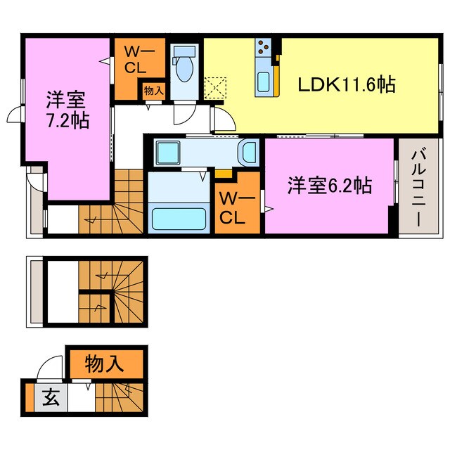 間取り図 ブライトピアニー