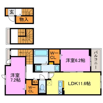 間取図 ブライトピアニー