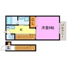 majority 1Kの間取り