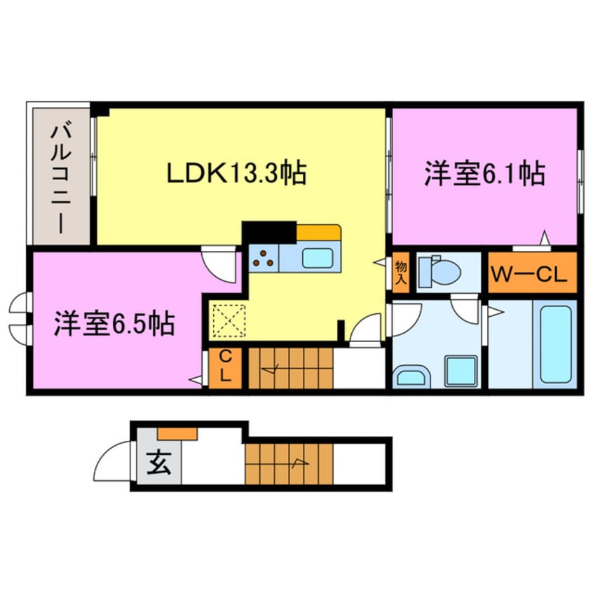 間取図 モンターニャ