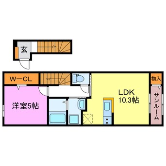間取図 ソラーナ