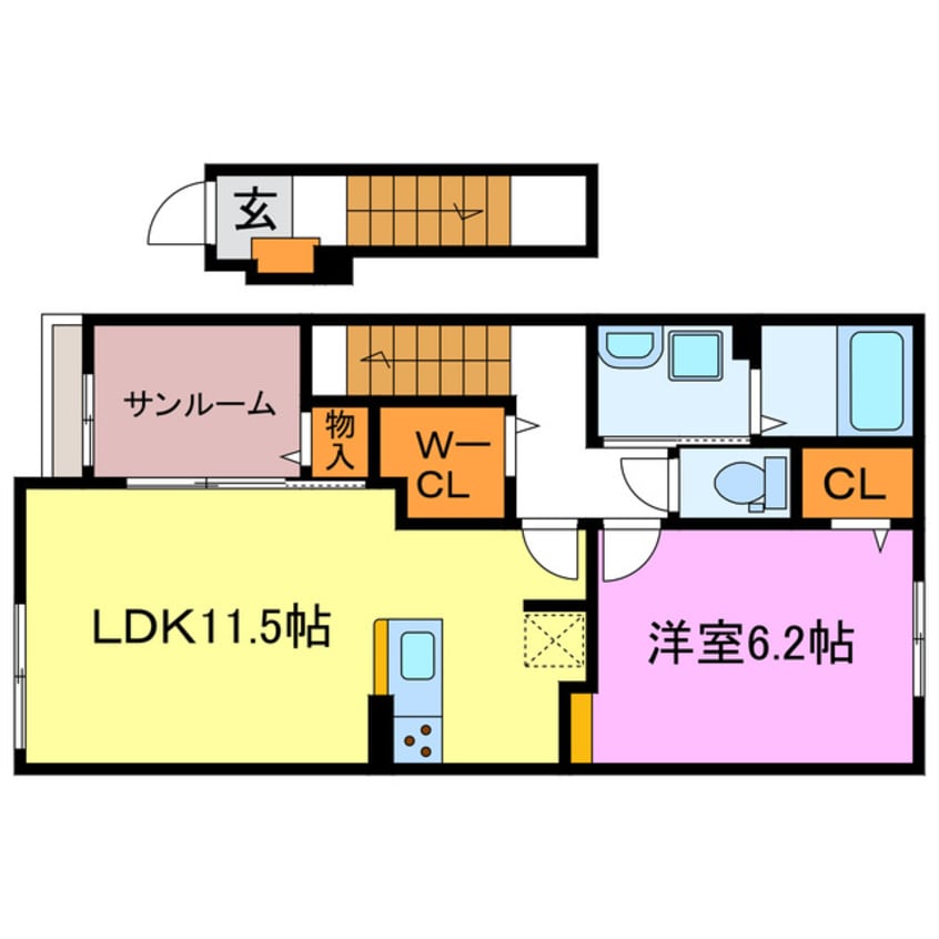 間取図 グランドハイツⅠ