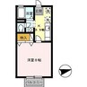 セジュール二番館 1Kの間取り