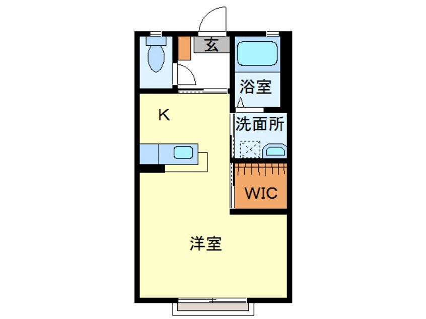 間取図 山陽本線（中国）/防府駅 バス3分開出下車:停歩5分 2階 築20年