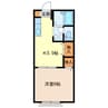 山陽本線（中国）/防府駅 バス:10分:停歩3分 2階 築25年 1Kの間取り