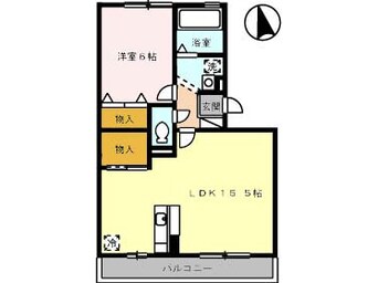 間取図 サウスサイド・テラス