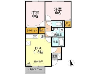 間取図 ファミリエ Ｂ棟