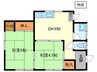 山陽本線（中国）/防府駅 バス:5分:停歩9分 1階 築50年 2DKの間取り