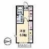 メゾンさくら 1Rの間取り