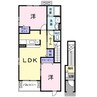 植松グランコート Ｃ 2LDKの間取り