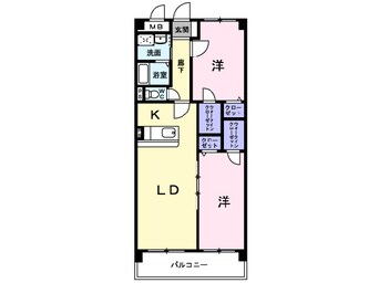 間取図 レジデンス牟礼