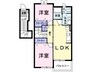 ボナールＹ Ａ 2LDKの間取り