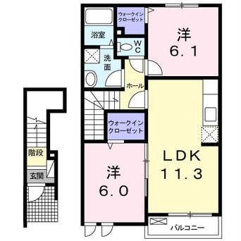 間取図 メゾン　レラーブル