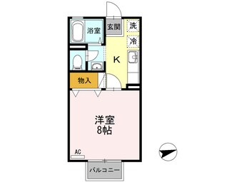 間取図 セジュール壱番館