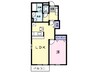 アグレブルＳ・Ｃ 1LDKの間取り