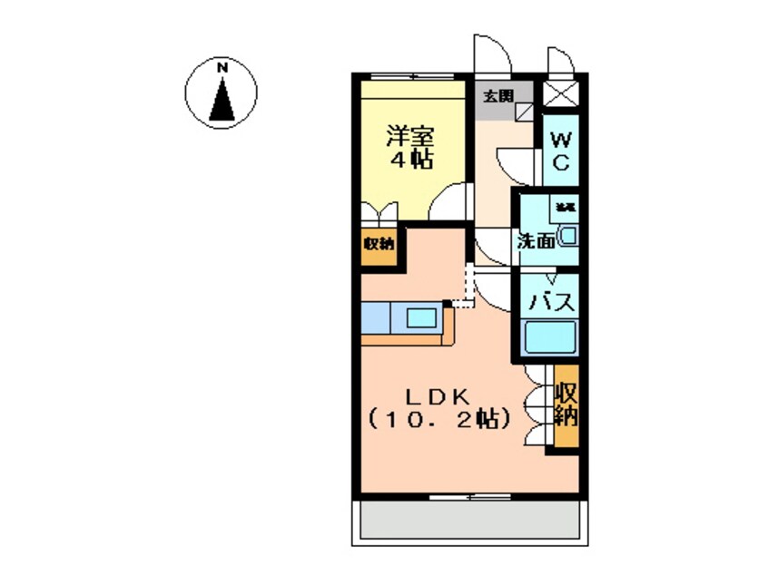 間取図 メゾンブランシュ