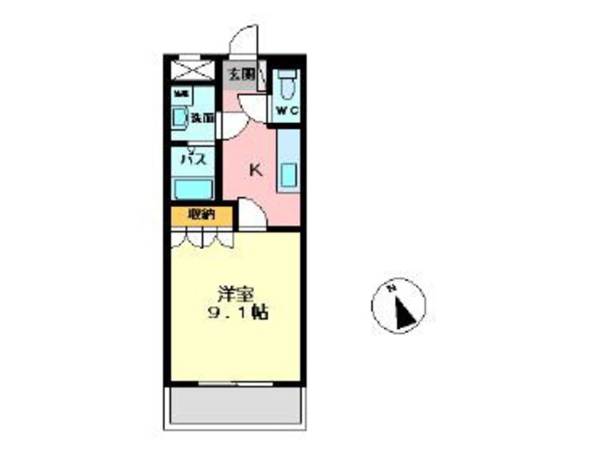 間取図 ウィルタウン