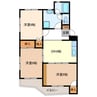 クリスタル１２ 3DKの間取り
