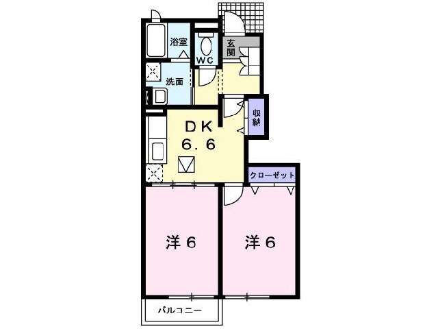 間取り図 ラ･ファミーユＣ