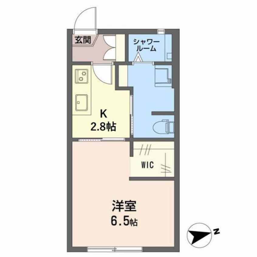 間取図 ラフォーレ八王子 Ｂ棟