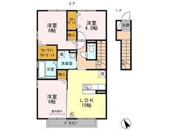 間取図 ラ･プランタン