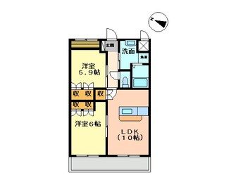 間取図 エスペランサ吉敷