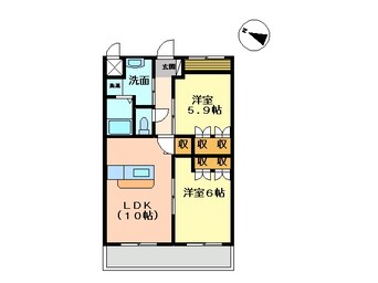 間取図 エスペランサ吉敷