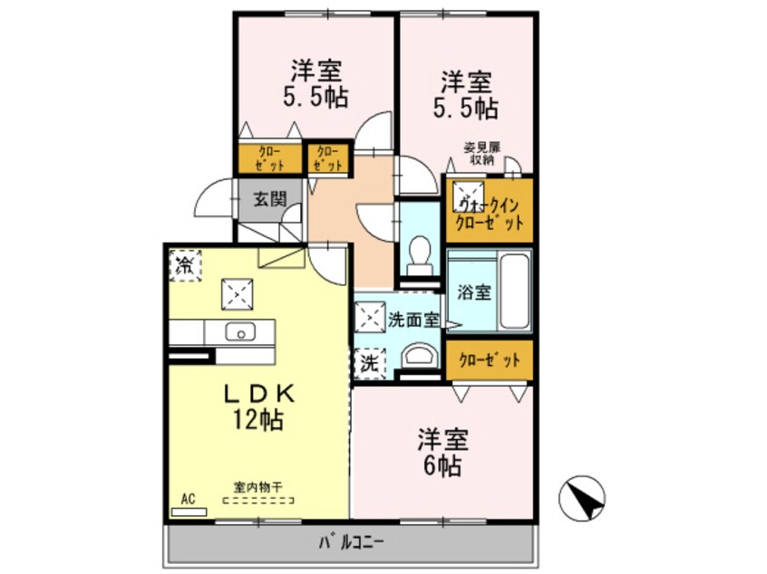 間取図 グランドュール
