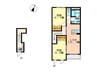 アシューレ 2LDKの間取り