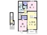ＢＥＳＴ　ＨＯＵＳＥ　Ａ 2LDKの間取り