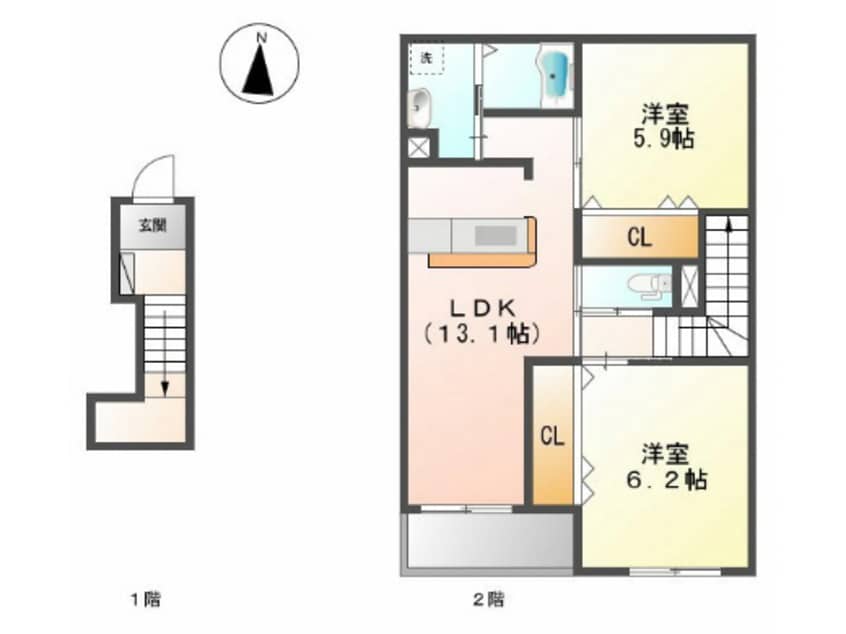 間取図 エアリアル