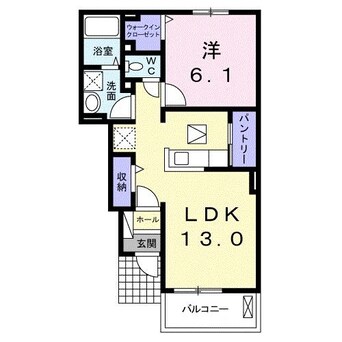 間取図 フローラⅠ