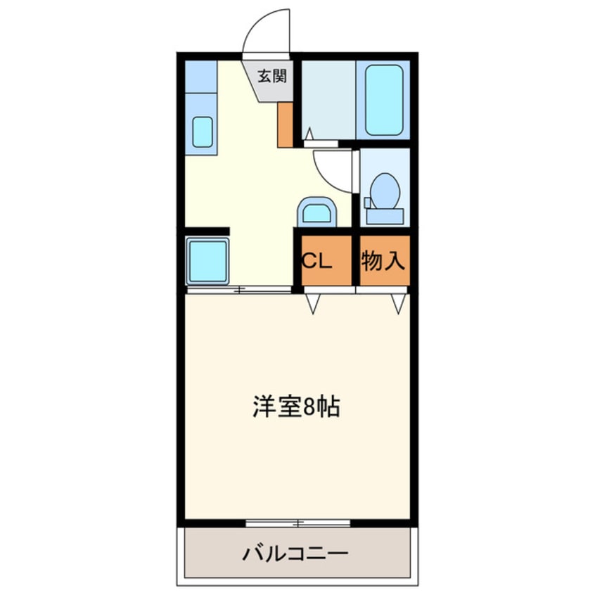 間取図 サンライフ光栄