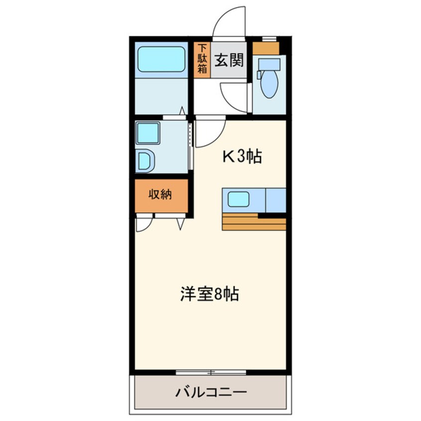 間取図 サンライフ光栄Ⅱ