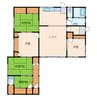 植松貸家 4LDKの間取り